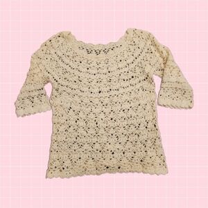 Crochet Lace Blouse